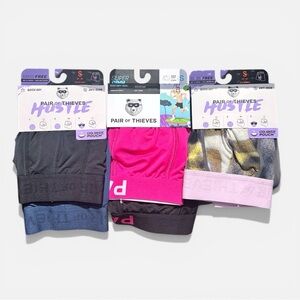 Pair of Thieves Boxer Briefs Bundle 6 Pack Size S Hustle SuperCool NWT